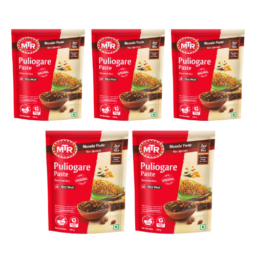 MTR Puliogare pasta pro jihoindickou tamarindovou rýži (balení 5 x 200g) 1kg
