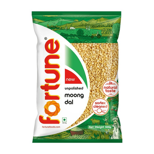 Fortune Mungo fazole loupané, půlené (500 g)