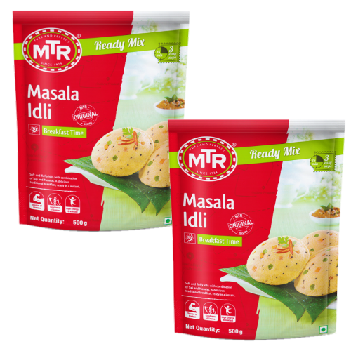 MTR Masala Idli mix / Mix na kořeněné knedlíčky idli (Balení 2 x 500g) 1Kg