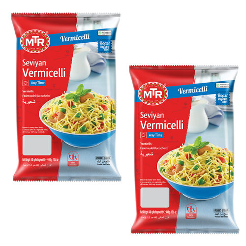 MTR Seviyan Vermicelli / Nudle Vermicelli (Balení 2 x 440g) 880g