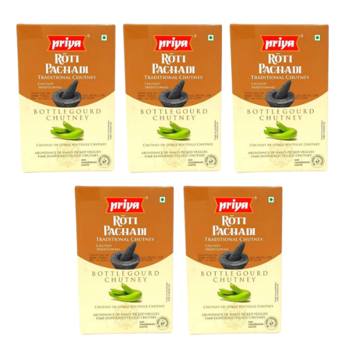 Priya Čatní z láhvové tykve (Balení 5 x 100g) 500g