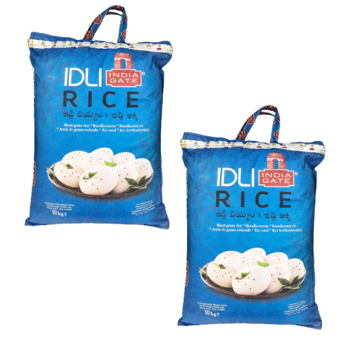 India Gate Idli Parboiled Rice (Bundle of 2 x 10kg) - 20kg