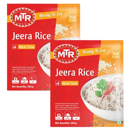 MTR Rýže s římským kmínem (Balení 2 x 250g) 500g - Hotové jídlo
