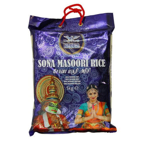Heera Sona Masoori Rice (5kg) - Weekend Delivery Offer