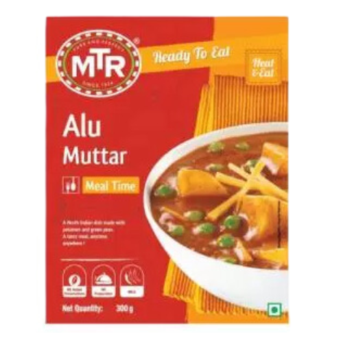 MTR Alu Mutter / Brambory s Hráškem (300g) - Hotové jídlo