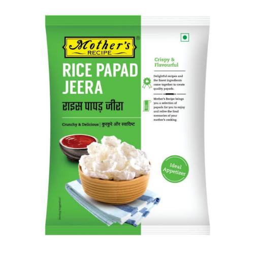 Mother's Recipe rýžový papad s římským kmínem (75 g)