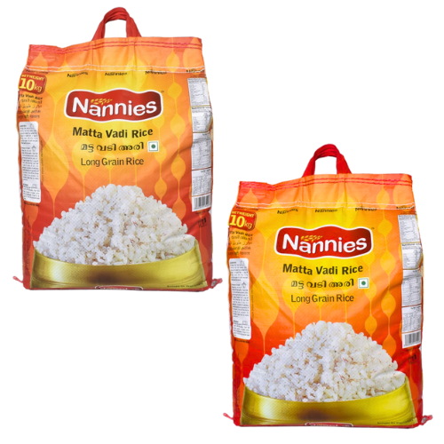Nannies Vadi Matta Rice (Bundle of 2 x 10Kg) - 20Kg