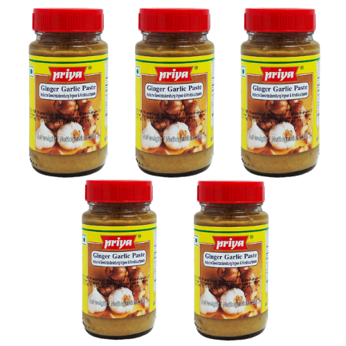 Priya česnekovozázvorová pasta (Balení 5 x 300g) 1,5Kg