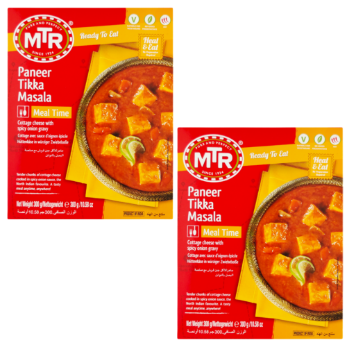 MTR PanýrTtikka Masala (Balení 2 x 300g) 600g - Hotové jídlo