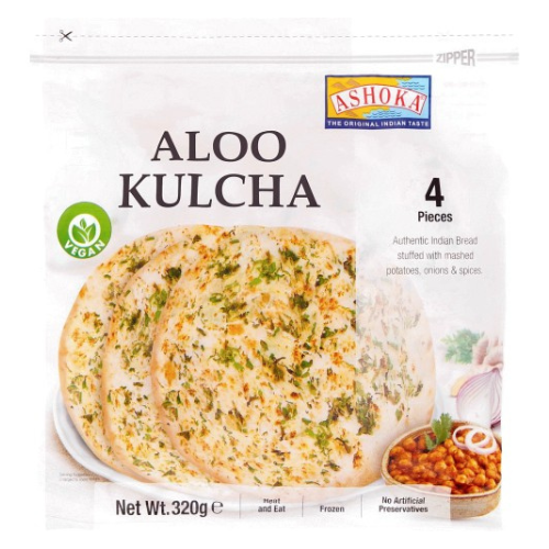 Ashoka Aloo Kulcha / Indický chléb s bramborami (320g) - Mražený produkt !