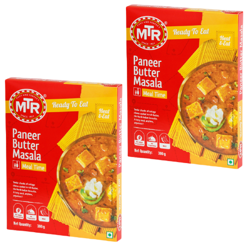 MTR Kořeněný máslový panýr (Balení 2 x 300g) 600g - Hotové jídlo