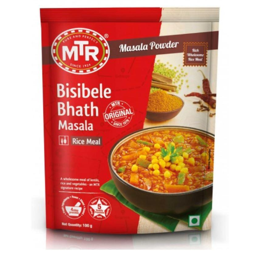 MTR Bisibele Bhath Masala / Směs koření k ochucení rýže (100g) SLEVA!