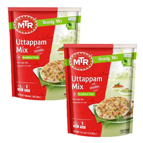 MTR Uttapam Mix / Směs na slané indické lívance (Balení 2 x 500g) 1Kg