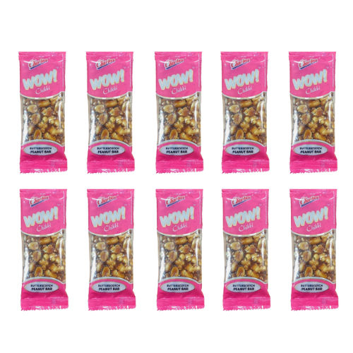 Charliee Butterscotch Peanut Bar (Bundle of 10 x 30g)