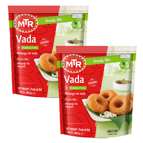 MTR Vada Mix / Instantní směs na slané indické donuty (Balení 2 x 200g) 400g