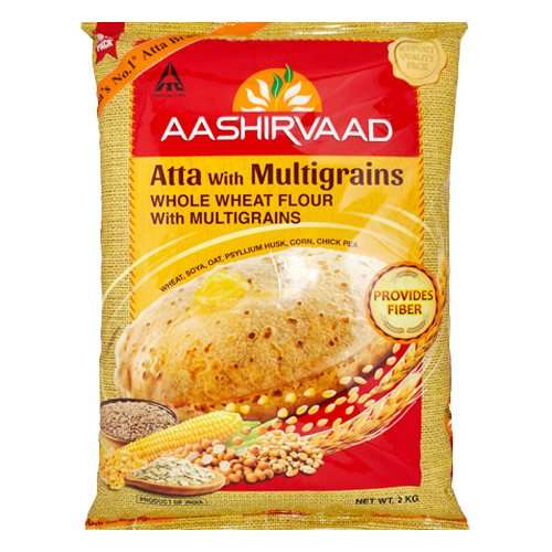 Aashirvaad vícezrnná mouka Atta (2kg)