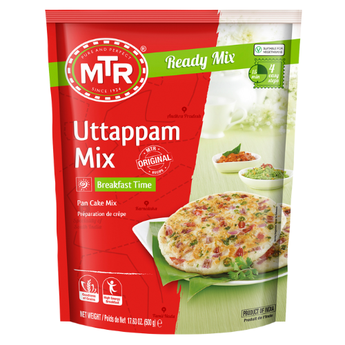 MTR směs na slané indické lívance Uttapam (500g)