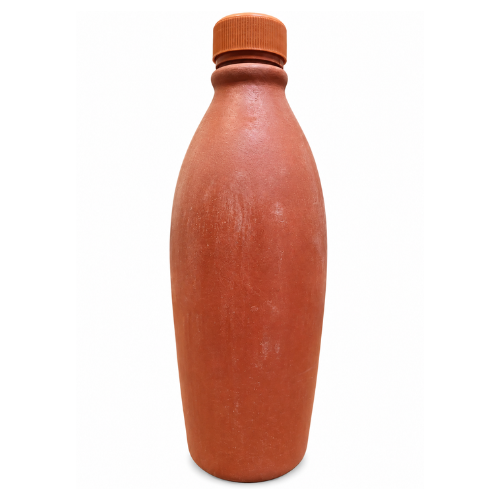 Clay Water Bottle / Mitti Bottle (1pc)