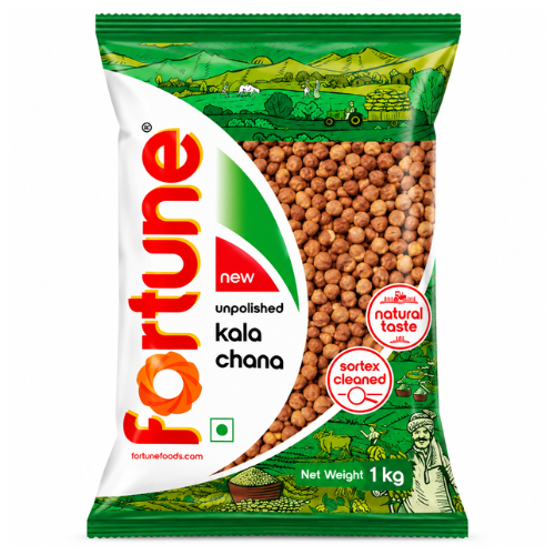 Fortune Brown Chickpea / Kala Chana (1kg)