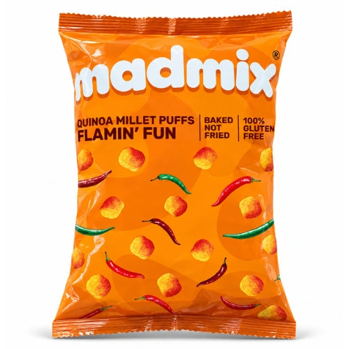 Madmix pálivé pufované křupky z quinoy a prosa (53g)