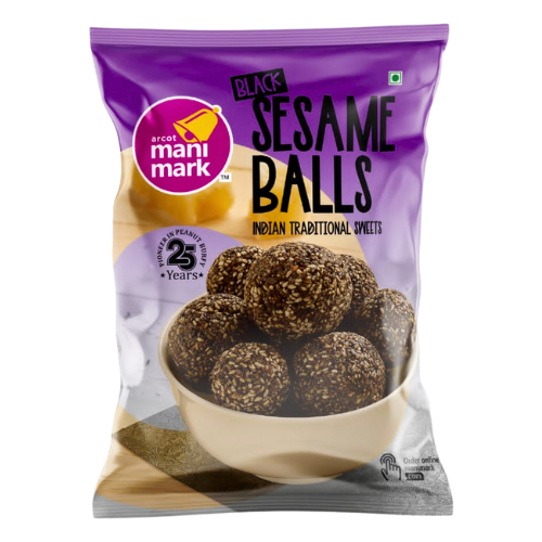 Manimark Black Sesame Balls / Kuličky s černým sezamem (150g)