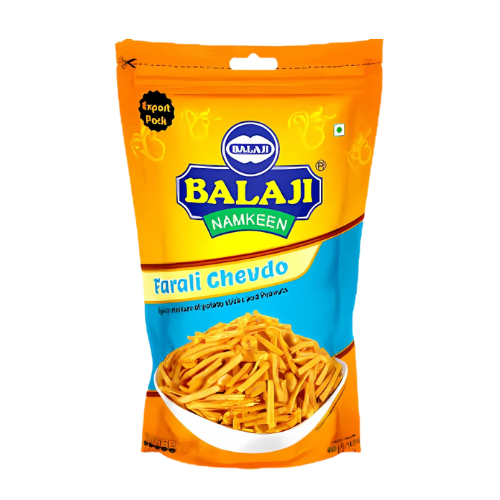 Balaji Farali Chiwda / Kořeněné tyčinky (190g)