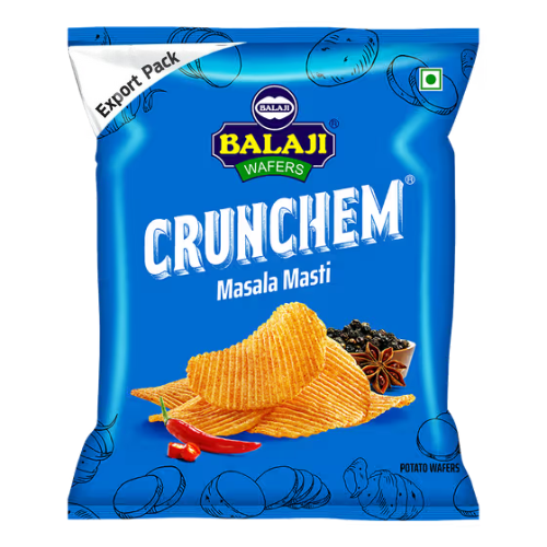 Balaji kořeněné bramborové chipsy (150g)