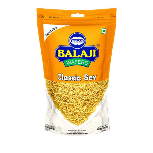 Balaji Classic Sev / Smažené cizrnové nudličky (400g)