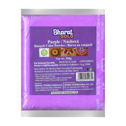 Purple Rangoli Colour Powder (200g)