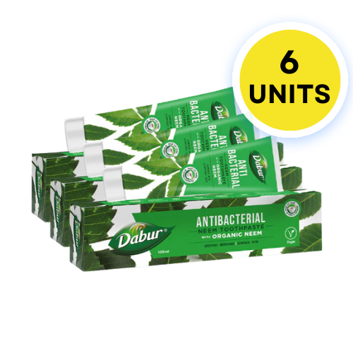 Dabur bylinná zubní pasta s Neem (Balení 6 x 100ml) 600ml