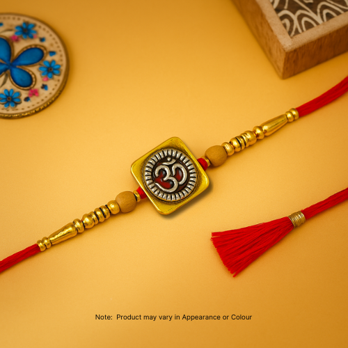 Náramek Rakhi s korálky (N2415) (1ks)