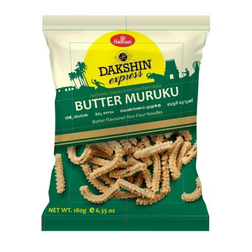 Haldiram's Dakshim Express máslové rýžové tyčinky (180g)