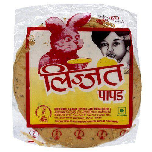 Lijjat Papad / Krekry s příchutí římského kmínu (200g)