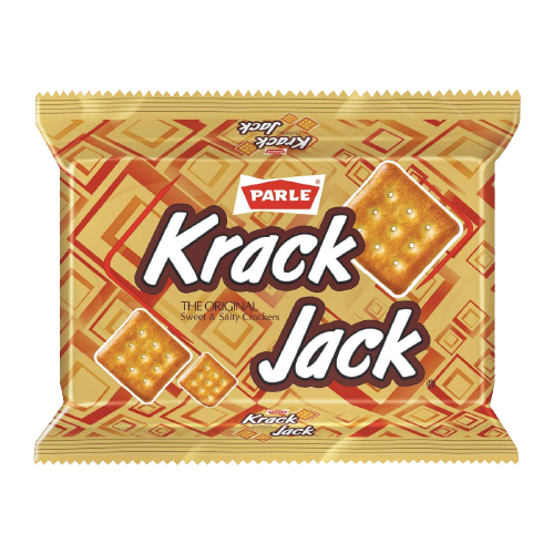 Parle Krakjack Biscuits / Sladkoslané sušenky (264g)