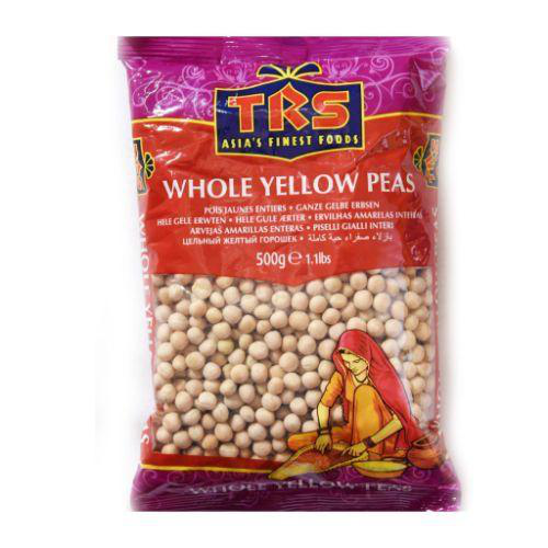 TRS Whole Dried Yellow Peas / Žlutý hrách, celý (Balení 2 x 500g) 1Kg