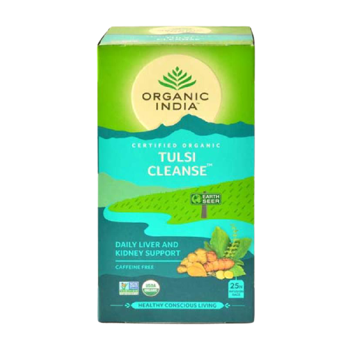 Organic India Očištující čaj z Bazalky posvátné (25 čajových sáčku) - SLEVA!