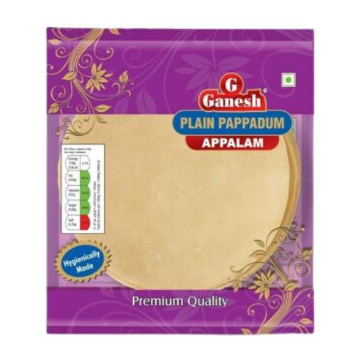 Ganesh klasický madráský papad (200g)