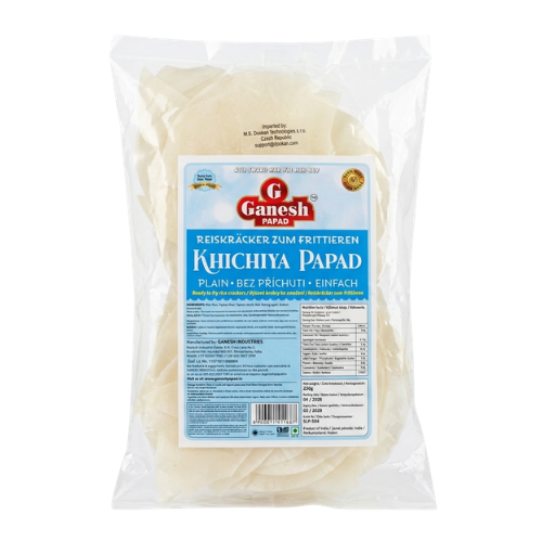 Ganesh Khichiya rýžové papady (250g)
