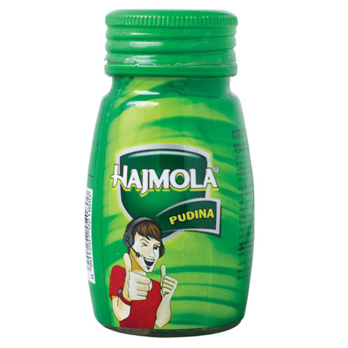 Dabur Hajmola mátové tabletky na zlepšení trávení (120 Tabletek) - doplněk stravy