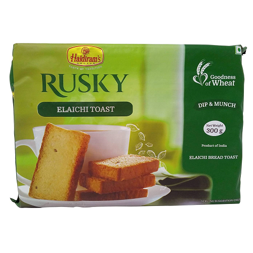 Haldiram's Rusky Elaichi Toast / Suchary s kardamomem (250g)