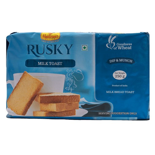 Haldiram's Rusky Milk Toast / Mléčné suchary (250g)