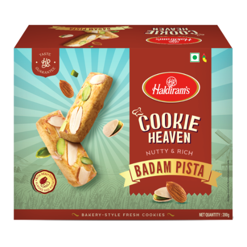 Haldiram's Cookie Heaven pistáciové sušenky (200 g)