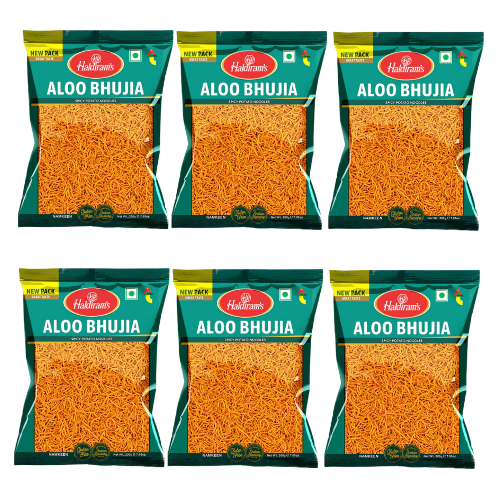 Haldiram's Aloo Bhujia / Smažené nudličky (Balení 6 x 200g) 1,2Kg