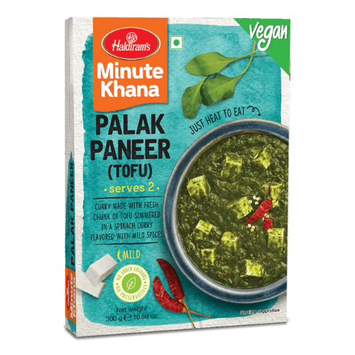 Haldiram's Dilli Style Palak Paneer (Tofu) (Vegan) (300g)