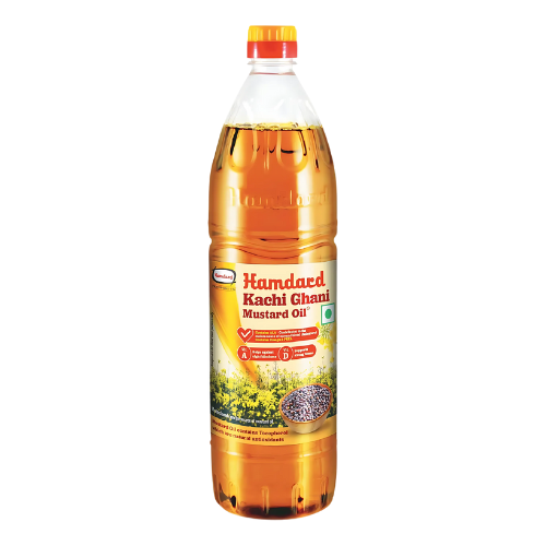 Hamdard Kachigani mustard oil / Hořčičný olej (1L)