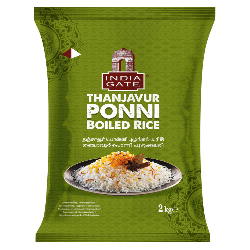 India Gate Ponni předvařená rýže (2kg)