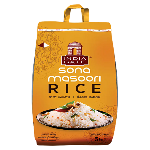 India Gate Sona Masoori Rýže (5kg)
