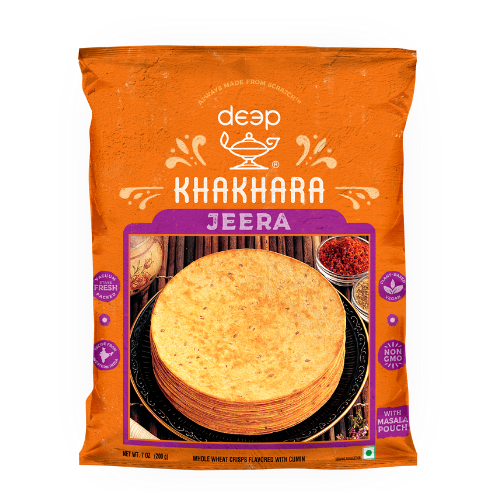 Deep Khakhara s římským kmínem (Jeera) (200 g)