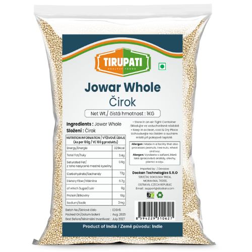 Tirupati Juwar / Čirok (1kg)