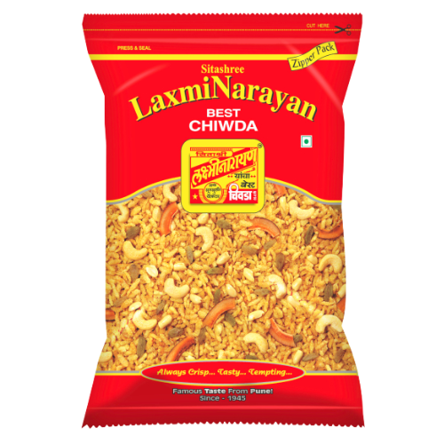 LaxmiNarayan Poha / Snack s rýžovými vločkami (250g)